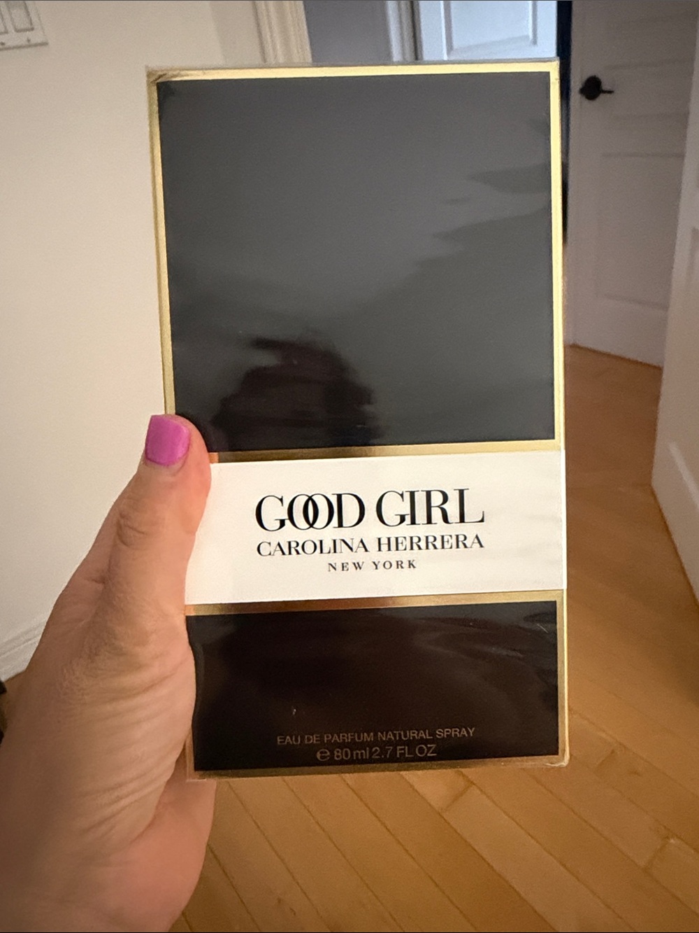 Carolina Herrera Good Girl Box in Black, White & Gold